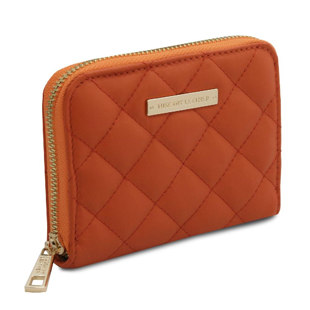 Tuscany Leather Esclusivo Portafogli in Pelle Morbida zip Around Sottocosto