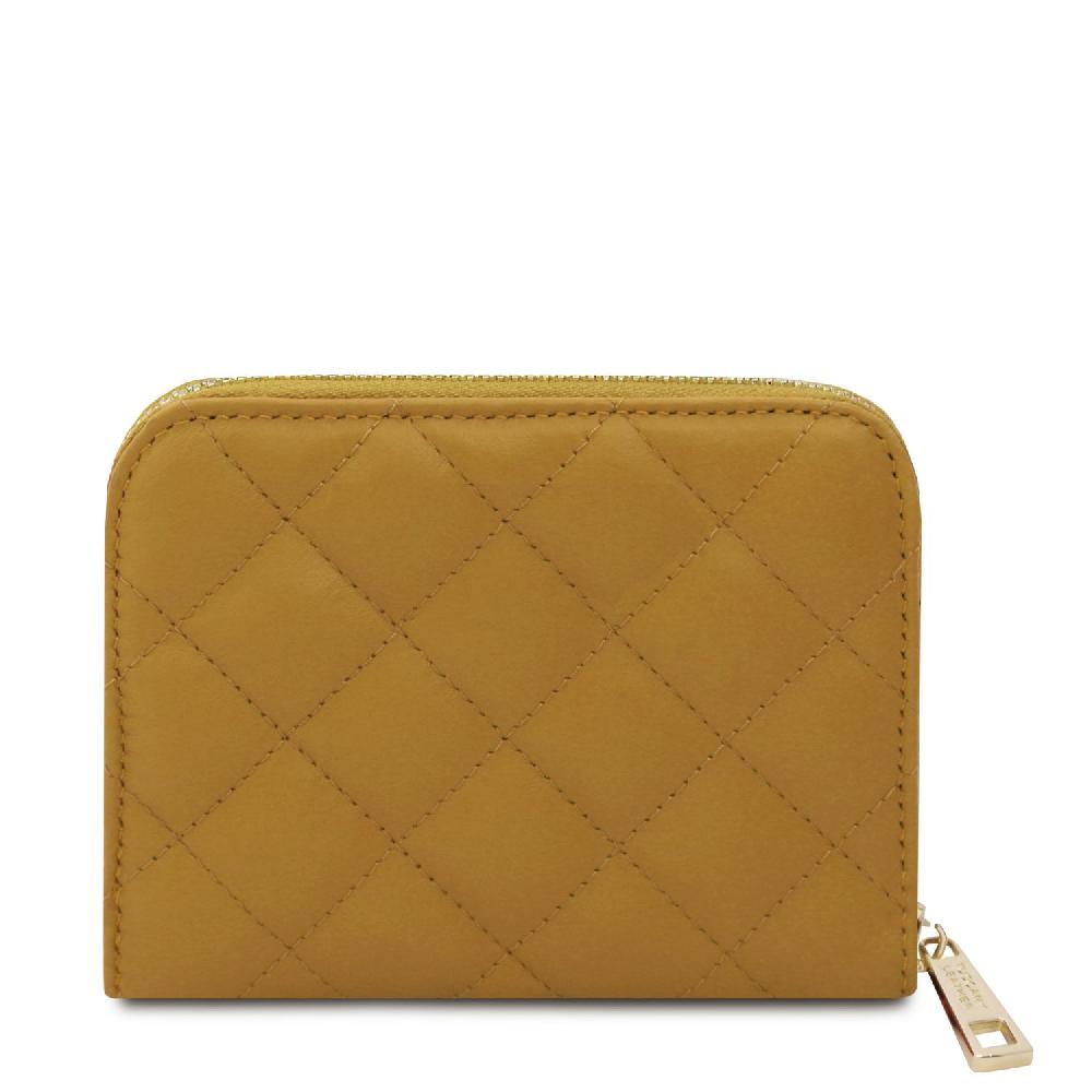 Tuscany Leather Esclusivo Portafogli in Pelle Morbida zip Around Convenienza