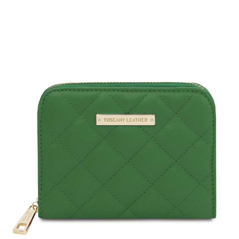 Tuscany Leather Esclusivo Portafogli in Pelle Morbida zip Around Novità