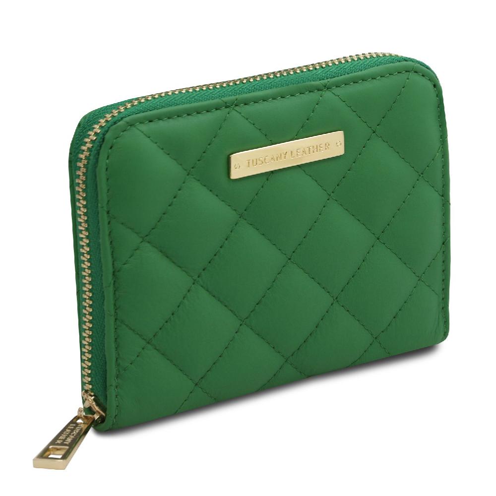 Tuscany Leather Esclusivo Portafogli in Pelle Morbida zip Around Novità