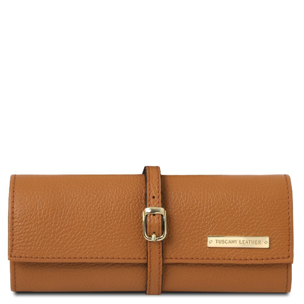 Tuscany Leather Portagioie in Pelle Morbida In Vendita