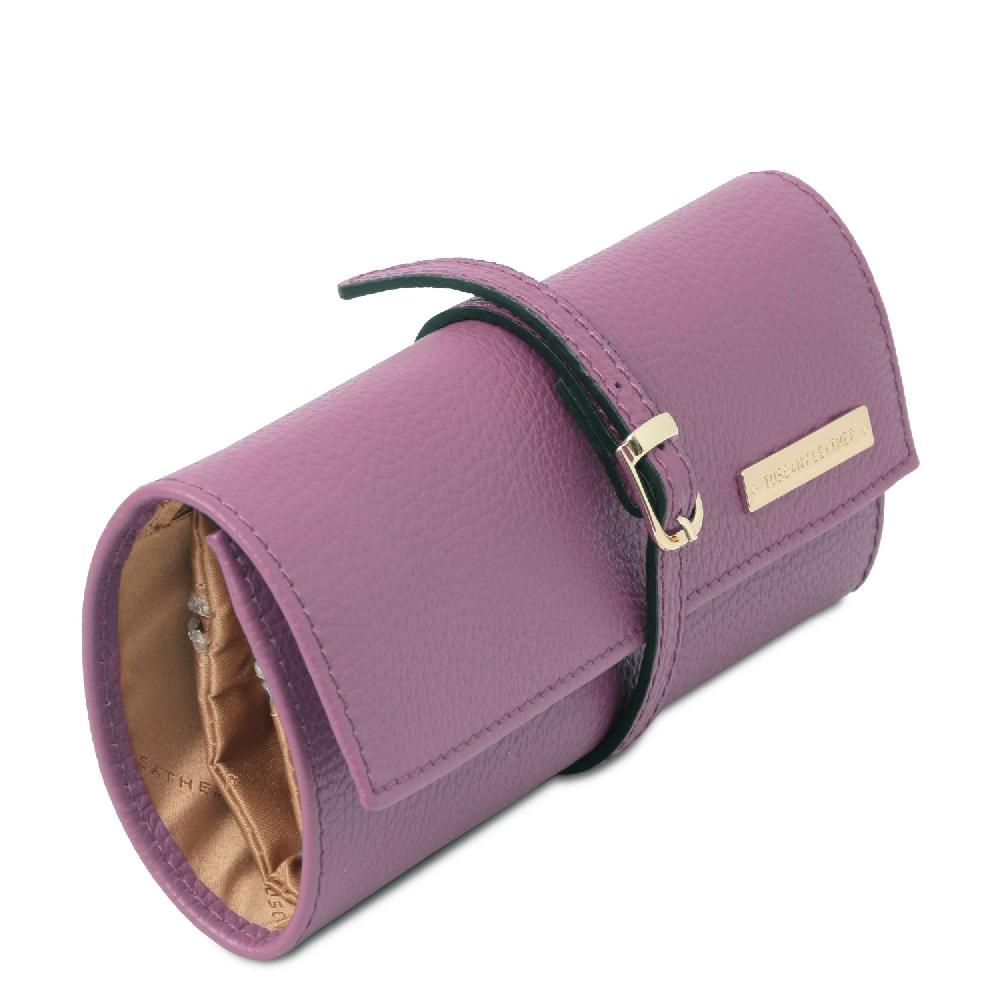 Tuscany Leather Portagioie in Pelle Morbida Vendita Calda