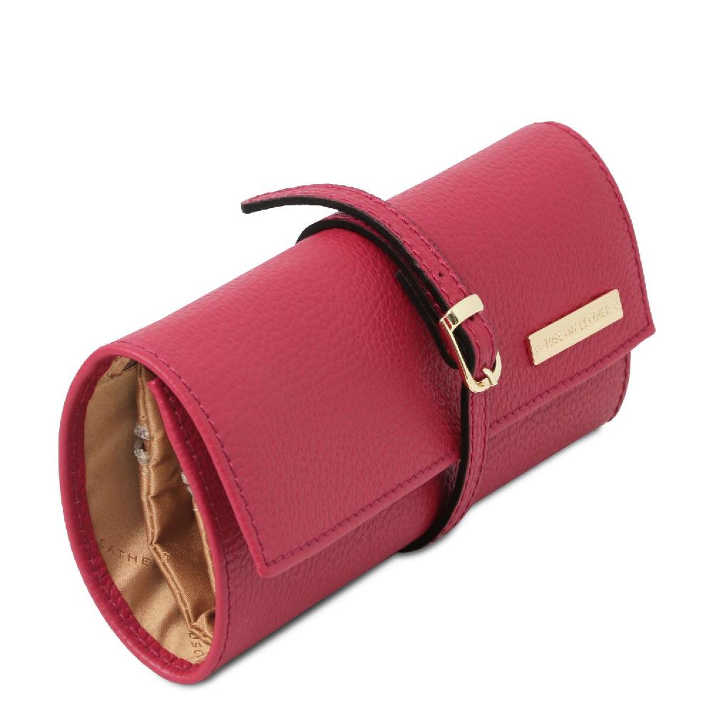 Tuscany Leather Portagioie in Pelle Morbida Vendita Economica
