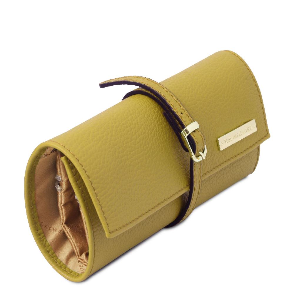 Tuscany Leather Portagioie in Pelle Morbida Saldi Di Fabbrica