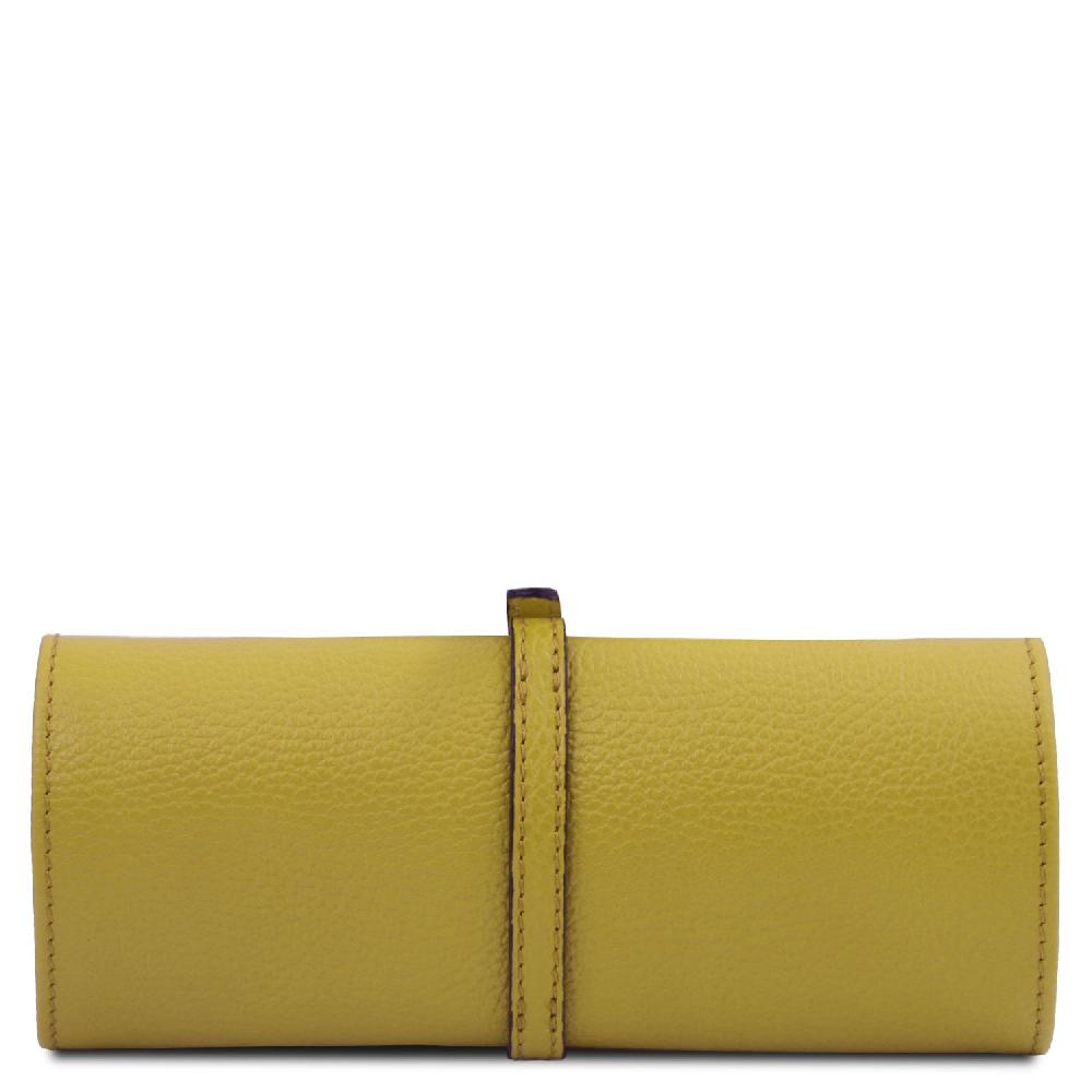 Tuscany Leather Portagioie in Pelle Morbida Saldi Di Fabbrica