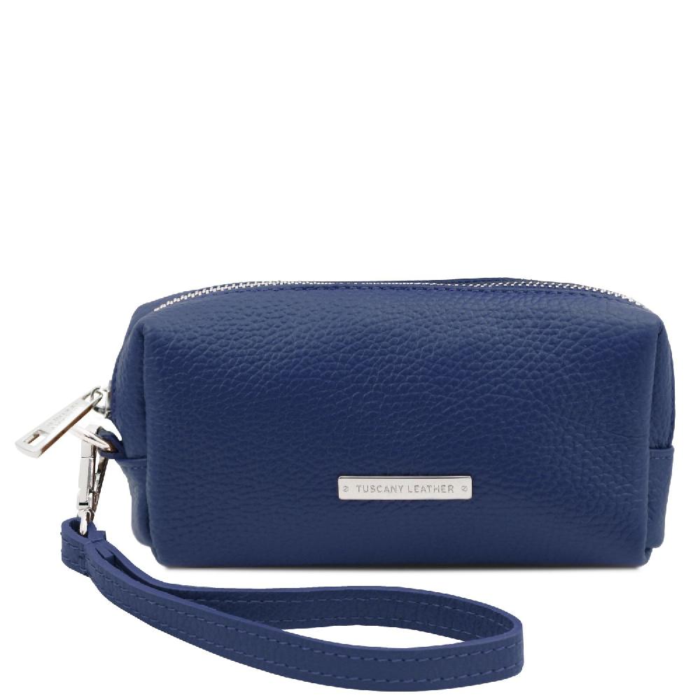 Tuscany Leather Trousse in Pelle Morbida In Saldo