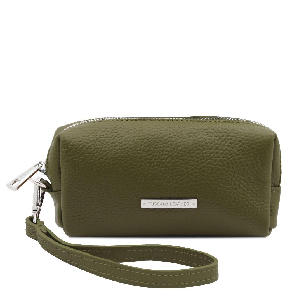 Tuscany Leather Trousse in Pelle Morbida Italy