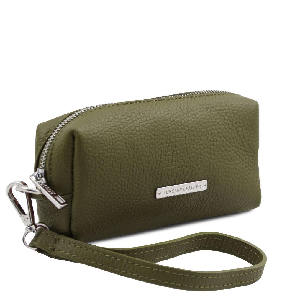 Tuscany Leather Trousse in Pelle Morbida Italy