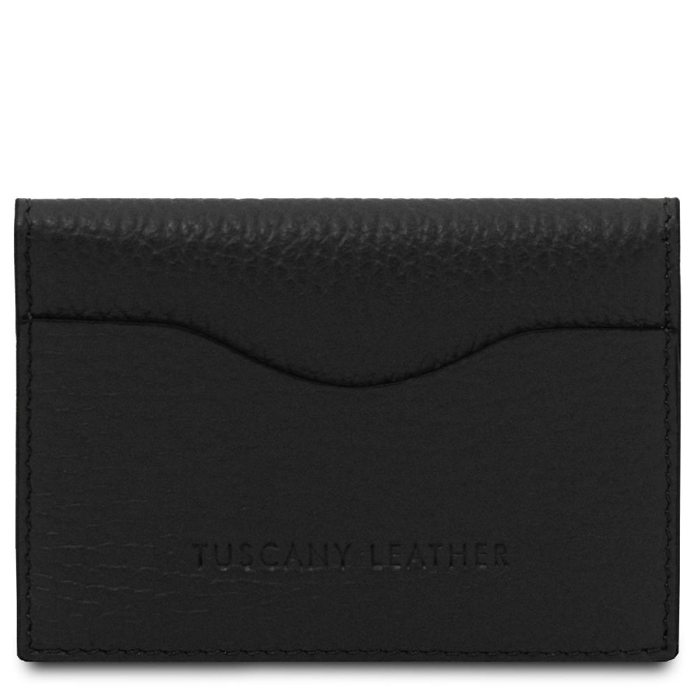 Tuscany Leather Porta Biglietti da Visita / Carte di Credito in Pelle Italia