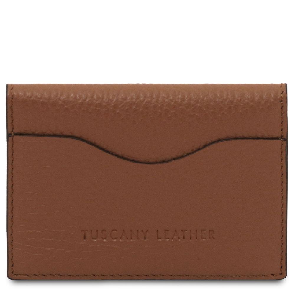 Tuscany Leather Porta Biglietti da Visita / Carte di Credito in Pelle 2025