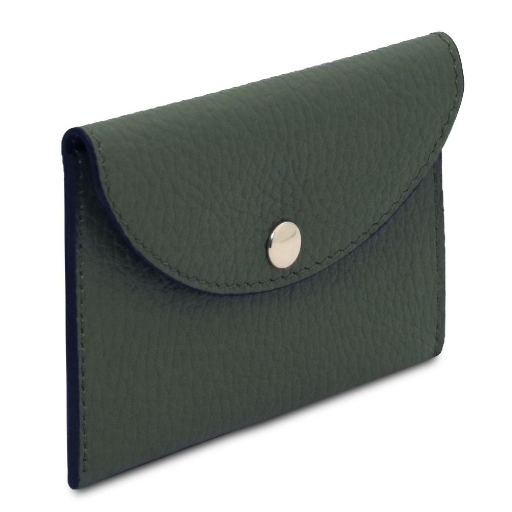 Tuscany Leather Porta Biglietti da Visita / Carte di Credito in Pelle Nuovo
