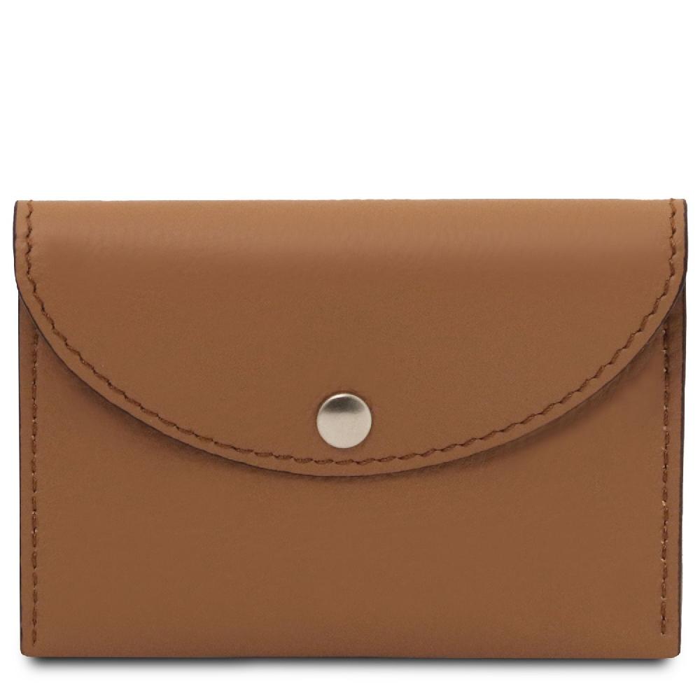 Tuscany Leather Porta Biglietti da Visita / Carte di Credito in Pelle