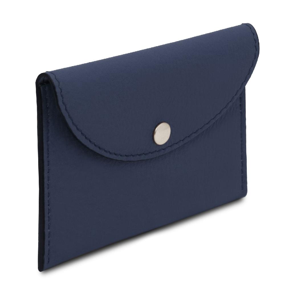 Tuscany Leather Porta Biglietti da Visita / Carte di Credito in Pelle Soddisfazione Garantita