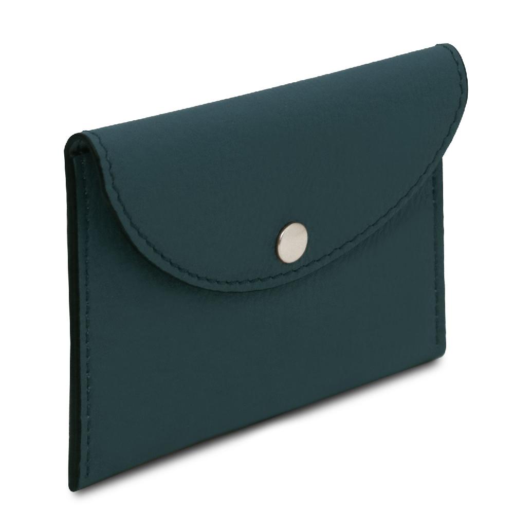 Tuscany Leather Porta Biglietti da Visita / Carte di Credito in Pelle Qualità Garantita