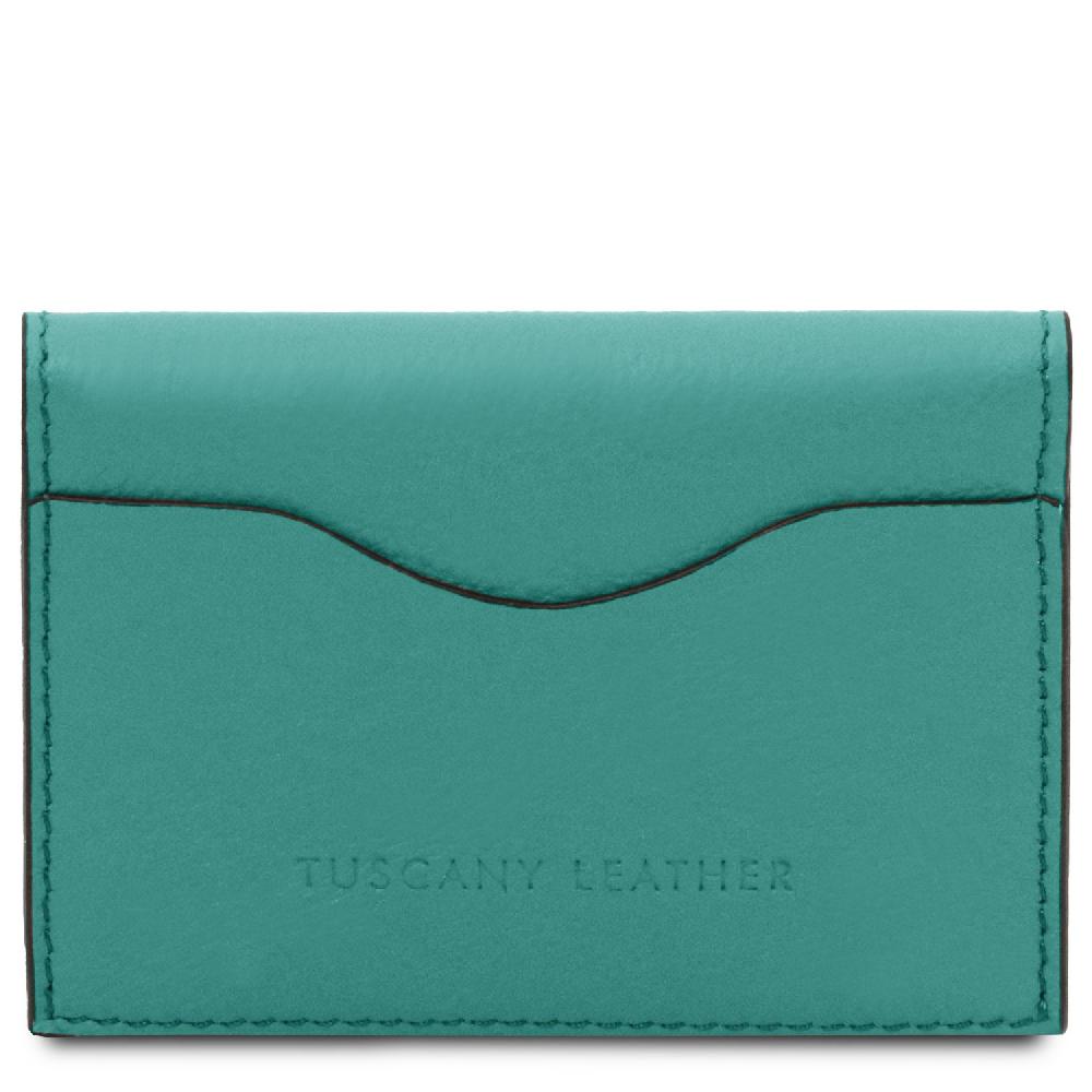 Tuscany Leather Porta Biglietti da Visita / Carte di Credito in Pelle Negozi Online