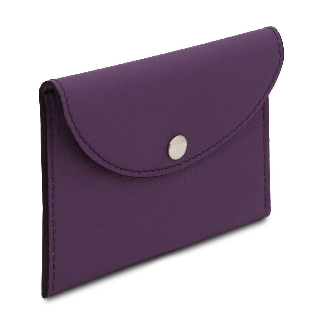 Tuscany Leather Porta Biglietti da Visita / Carte di Credito in Pelle Promozione Limitata
