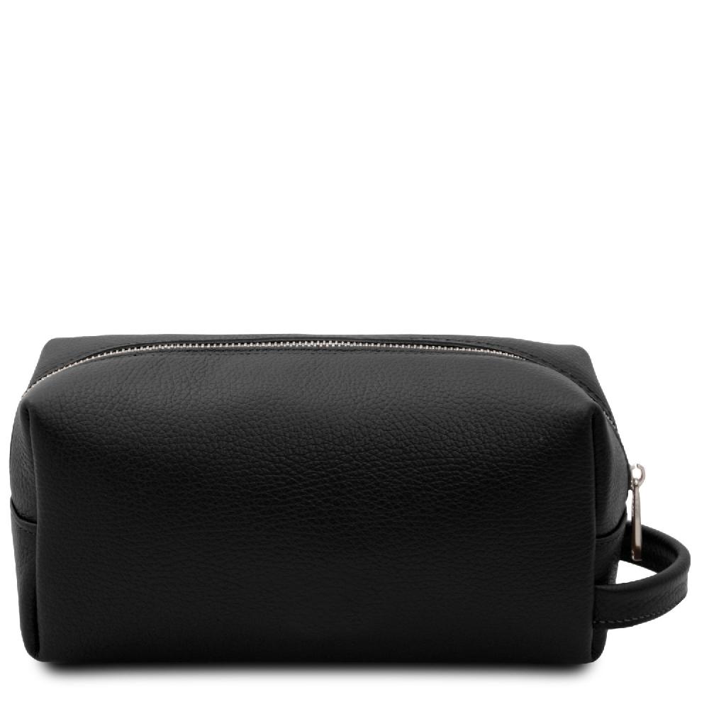 Tuscany Leather Beauty Case in Pelle Morbida Presa