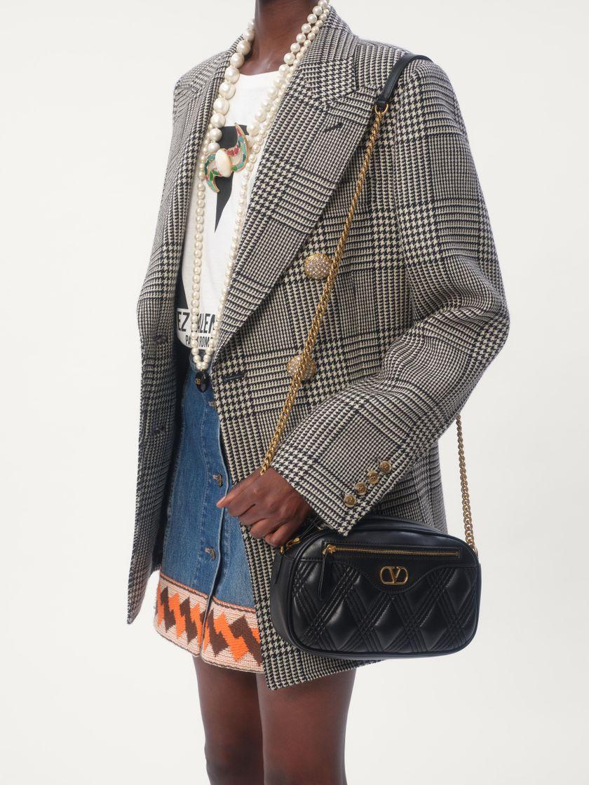 ﻿Valentino Handbags Borsa A Spalla Valentino Garavani Quiltie 67 In Nappa Trapuntata per Donna in Nero | Valentino IT Prezzo Ridotto