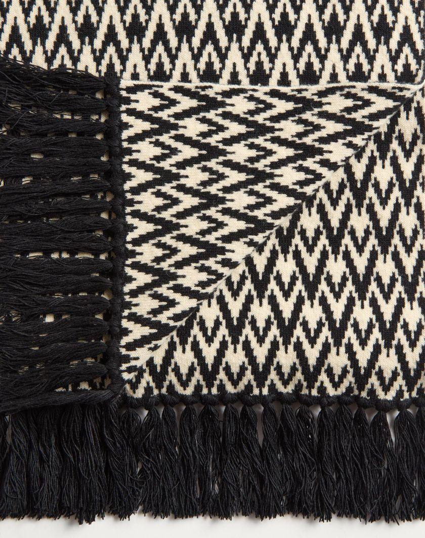Valentino Handbags Sciarpa Knitted Toute La V In Lana per Uomo in Navy/crema | Valentino IT Sconto