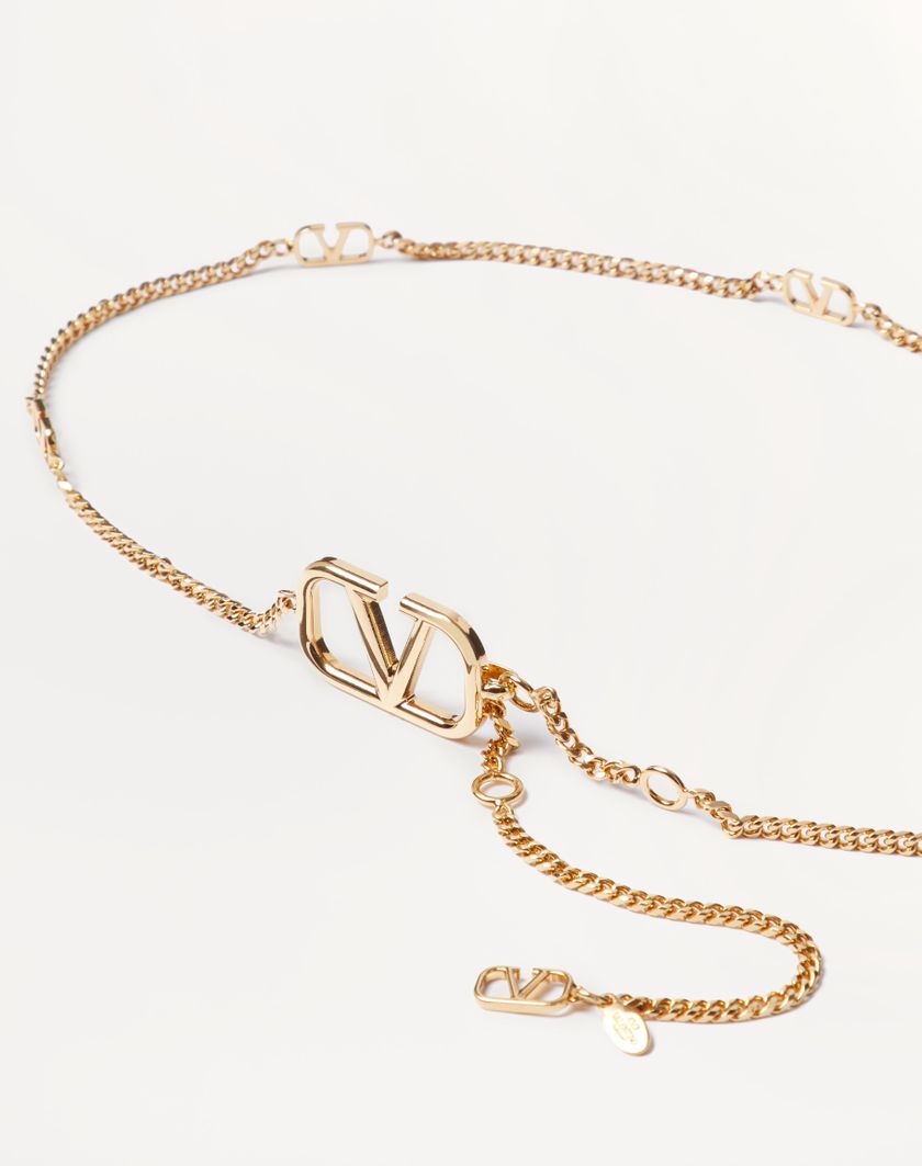 Valentino Handbags Cintura A Catena Vlogo Signature per Donna in Oro | Valentino IT Vendita Economica