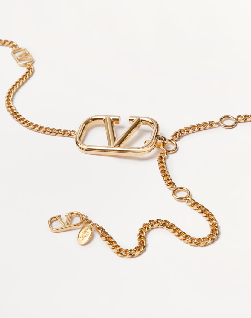 Valentino Handbags Cintura A Catena Vlogo Signature per Donna in Oro | Valentino IT Vendita Economica