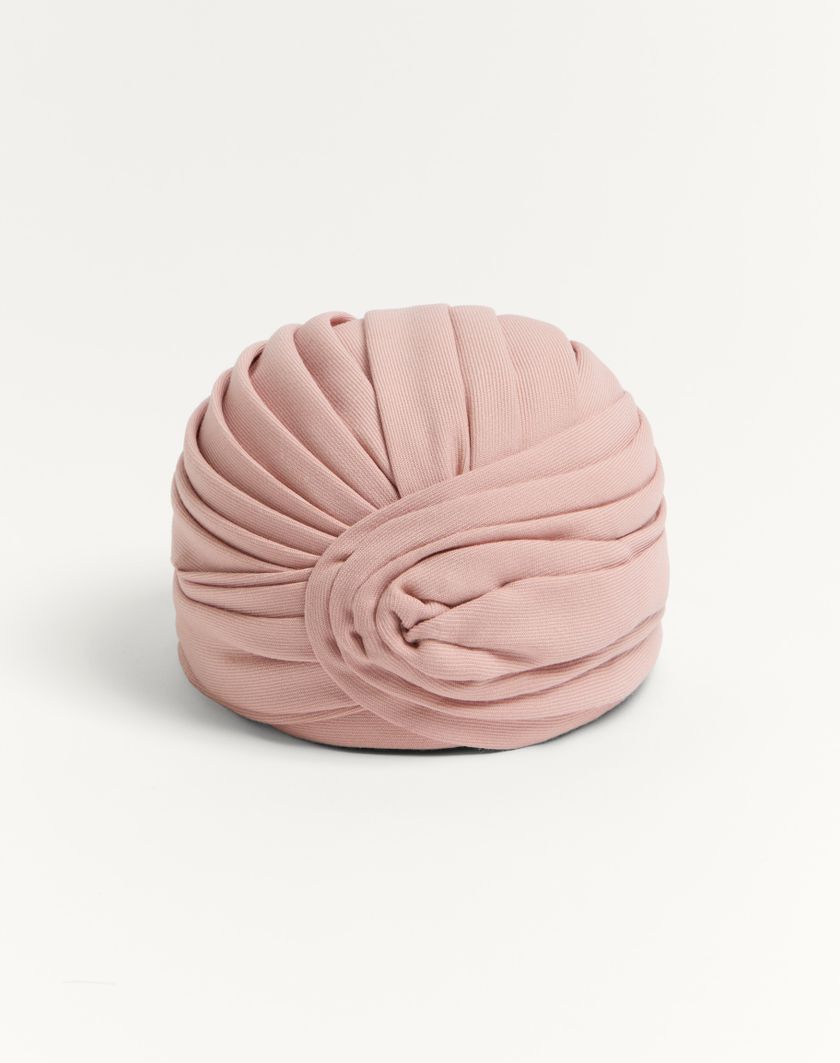 Valentino Handbags Turbante Rigido In Lana per Donna in Oro/rosa | Valentino IT