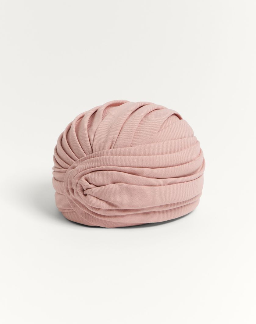 Valentino Handbags Turbante Rigido In Lana per Donna in Oro/rosa | Valentino IT I Più Venduti