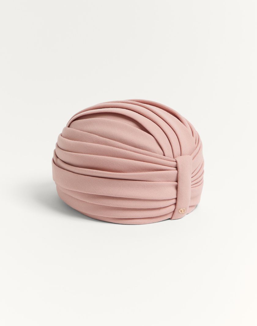 Valentino Handbags Turbante Rigido In Lana per Donna in Oro/rosa | Valentino IT I Più Venduti
