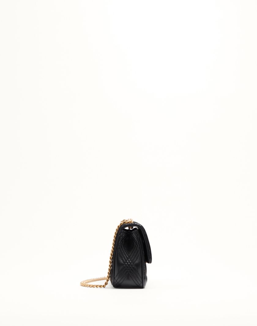 Valentino Handbags Borsa A Spalla Piccola Valentino Garavani Quiltie 67 In Nappa Trapuntata per Donna in Nero | Valentino IT Nuovo