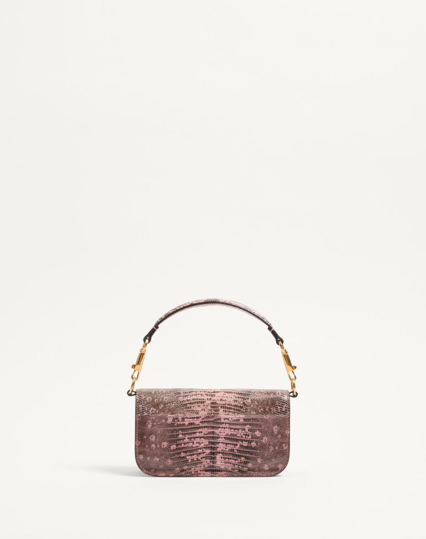 Valentino Handbags Borsa Piccola A Spalla Valentino Garavani Locò In Tejus Con Logo Gioiello per Donna in Verde | Valentino IT Soddisfazione Garantita