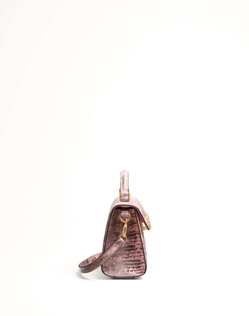 Valentino Handbags Borsa A Mano Mini Valentino Garavani Vsling In Tejus Con Logo Gioiello per Donna in Rosa | Valentino IT Nuova