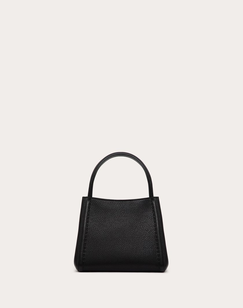 Valentino Handbags Borsa A Mano Piccola Valentino Garavani Alltime In Vitello Granato per Donna in Nero | Valentino IT Sottocosto