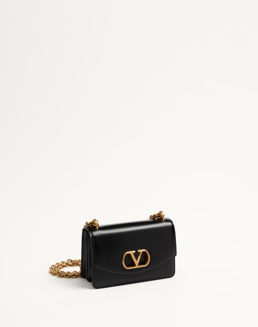 Valentino Handbags Borsa Piccola A Spalla Valentino Garavani Vain In Vitello Lucido per Donna in Avorio | Valentino IT In Vendita