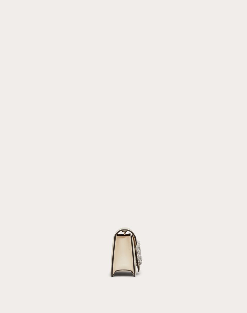 Valentino Handbags Borsa Piccola A Spalla Valentino Garavani Locò Con Logo Gioiello per Donna in Rose Cannelle | Valentino IT Moda