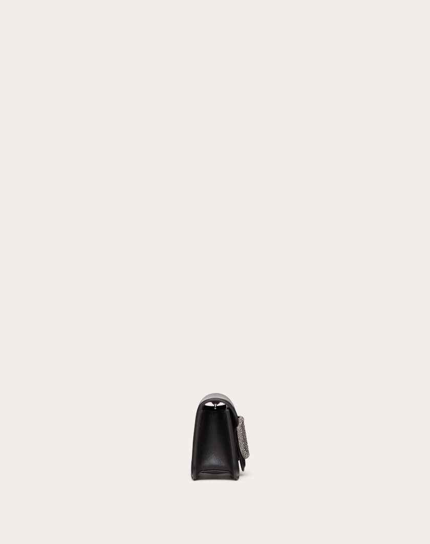 Valentino Handbags Borsa Piccola A Spalla Valentino Garavani Locò Con Logo Gioiello per Donna in Nero | Valentino IT 2025