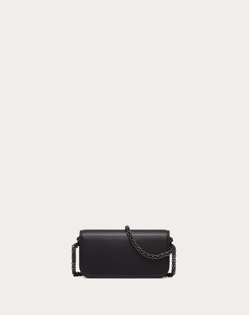 Valentino Handbags Borsa Piccola A Spalla Valentino Garavani Locò In Vitello per Donna in Nero | Valentino IT Acquista Ora