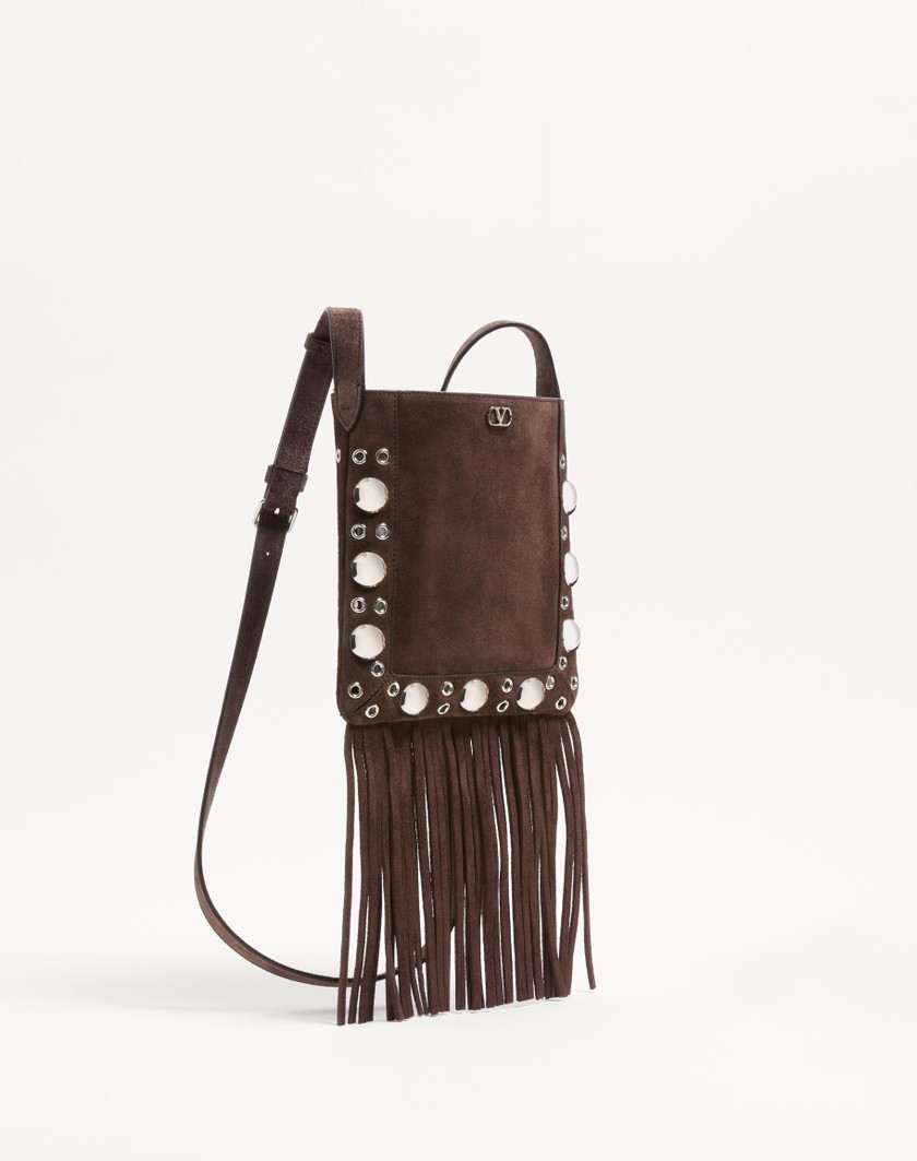 Valentino Handbags Borsa A Spalla per Donna in Testa Di Moro | Valentino IT Shopping Online