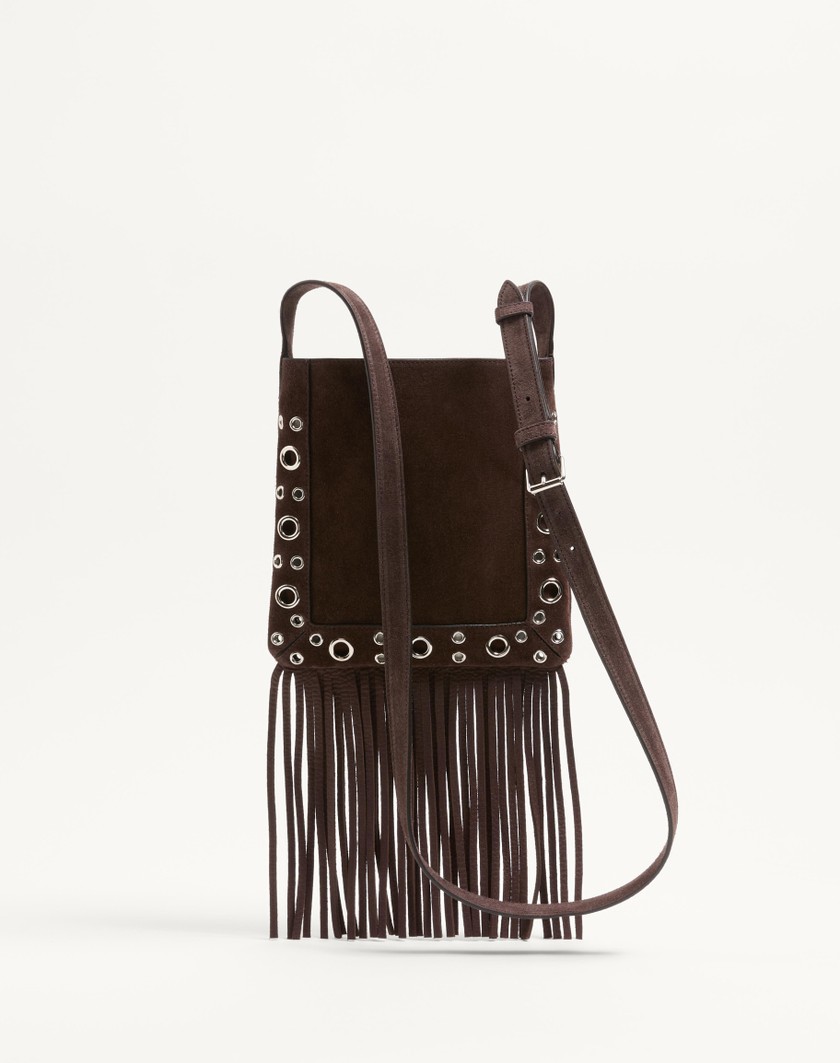 Valentino Handbags Borsa A Spalla per Donna in Testa Di Moro | Valentino IT Shopping Online
