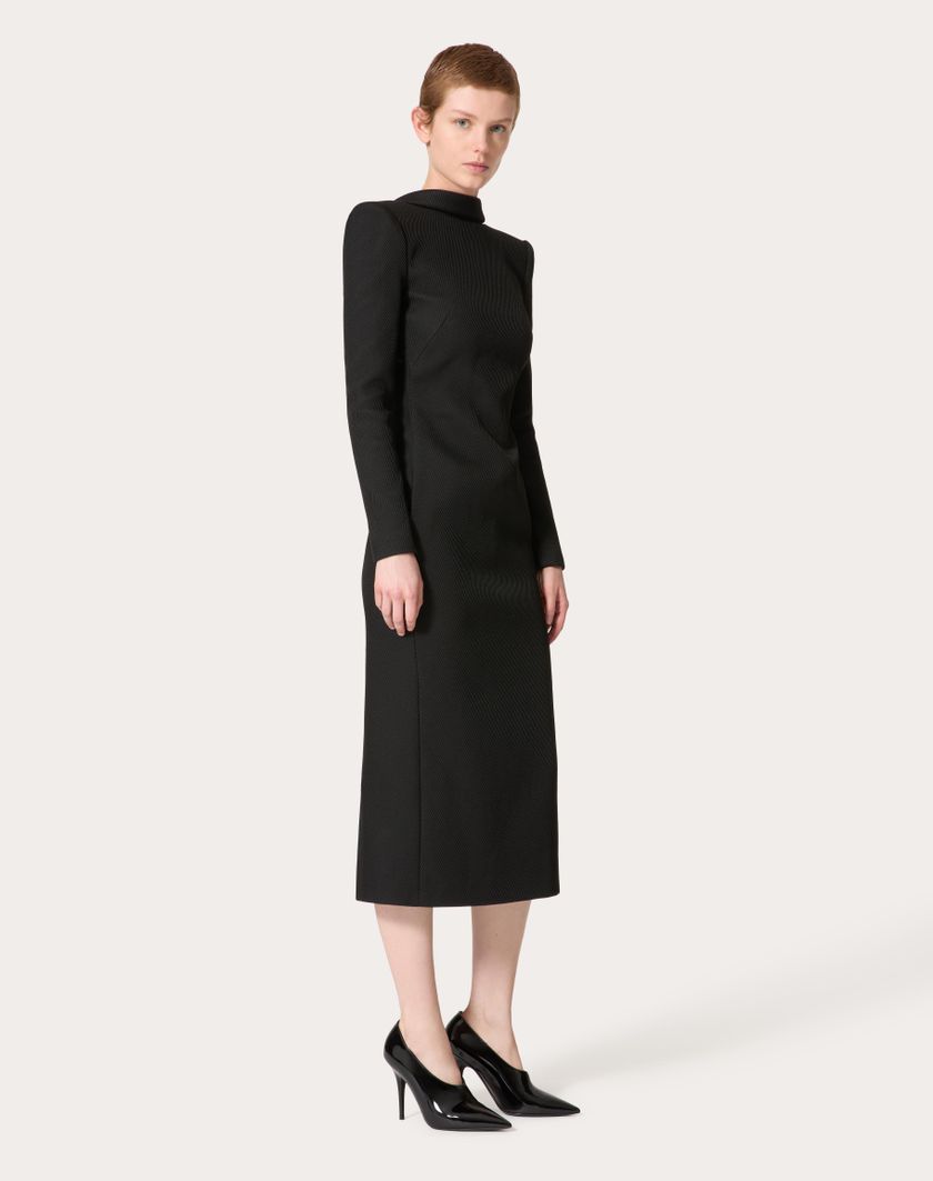 Valentino Handbags Abito Midi per Donna in Nero | Valentino IT Shopping Online