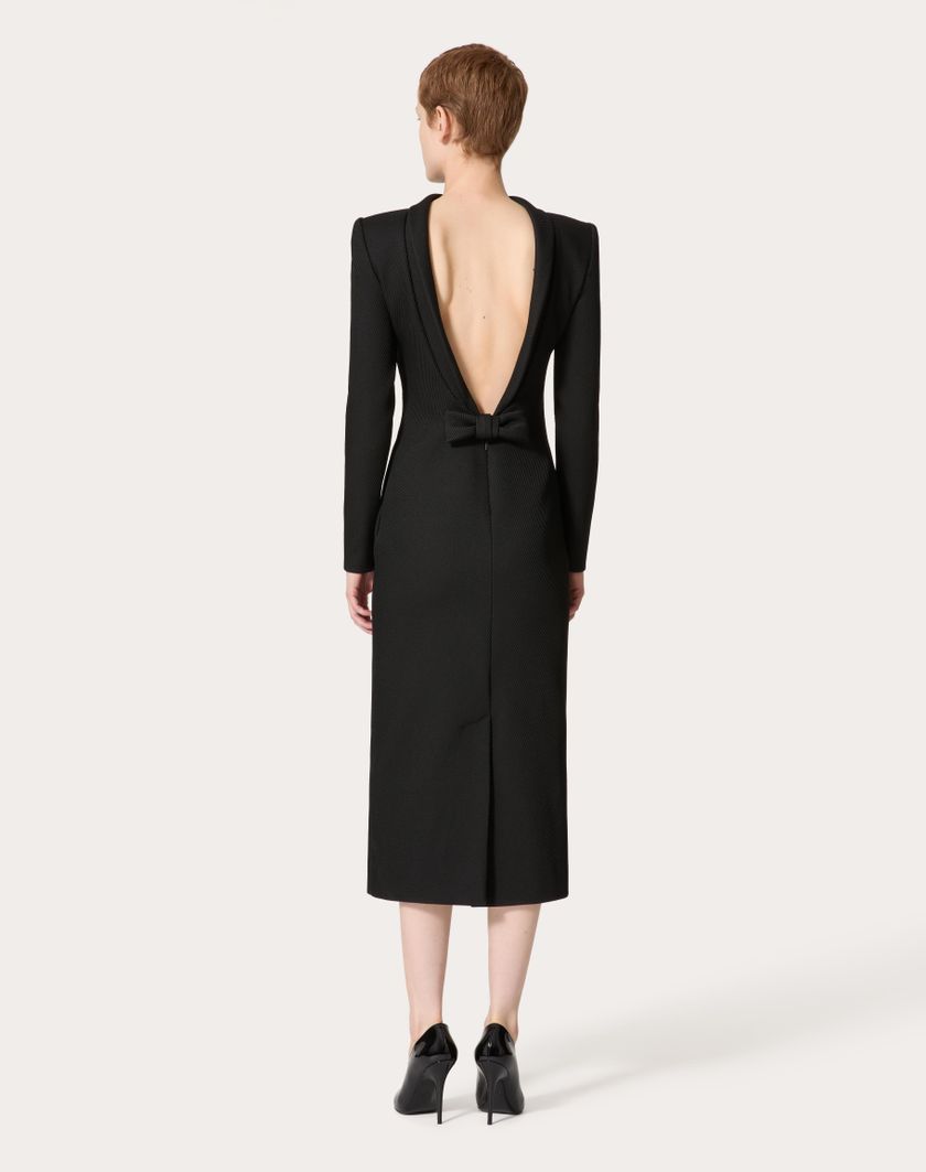 Valentino Handbags Abito Midi per Donna in Nero | Valentino IT Shopping Online