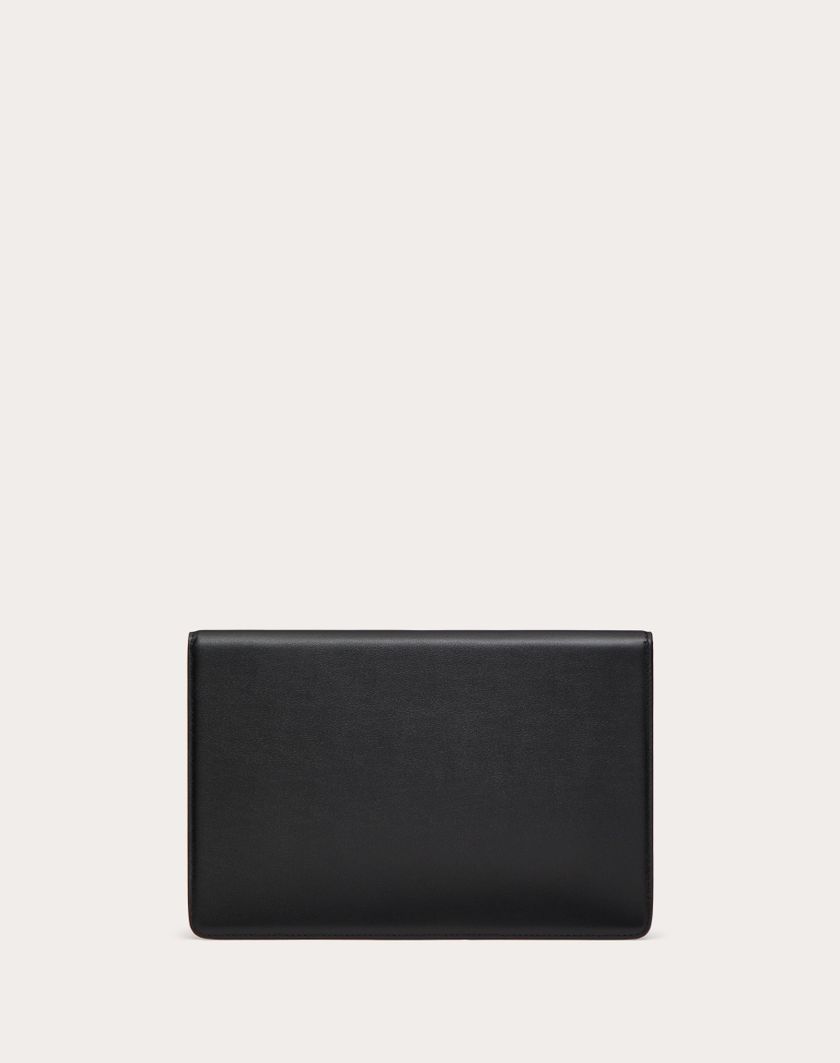 Valentino Handbags Pochette Valentino Garavani Locò In Vitello per Donna in Light Ivory | Valentino IT Saldi
