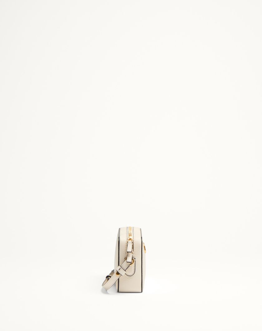 Valentino Handbags Mini Borsa A Tracolla Valentino Garavani Alltime In Vitello Granato per Donna in Mandorla | Valentino IT Offerte