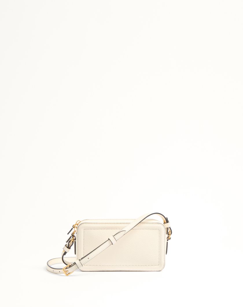 Valentino Handbags Mini Borsa A Tracolla Valentino Garavani Alltime In Vitello Granato per Donna in Mandorla | Valentino IT Offerte
