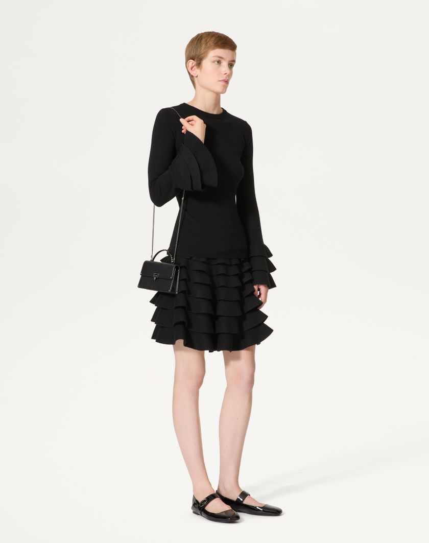 Valentino Handbags Mini Borsa A Mano Rockstud In Vitello per Donna in Nero | Valentino IT Saldi Di Fabbrica