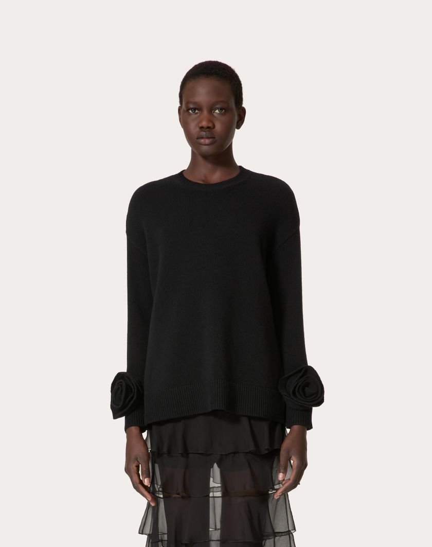 Valentino Handbags Maglia In Lana per Donna in Nero | Valentino IT Convenienza