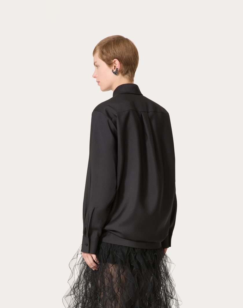Valentino Handbags Camicia per Donna in Nero | Valentino IT Online