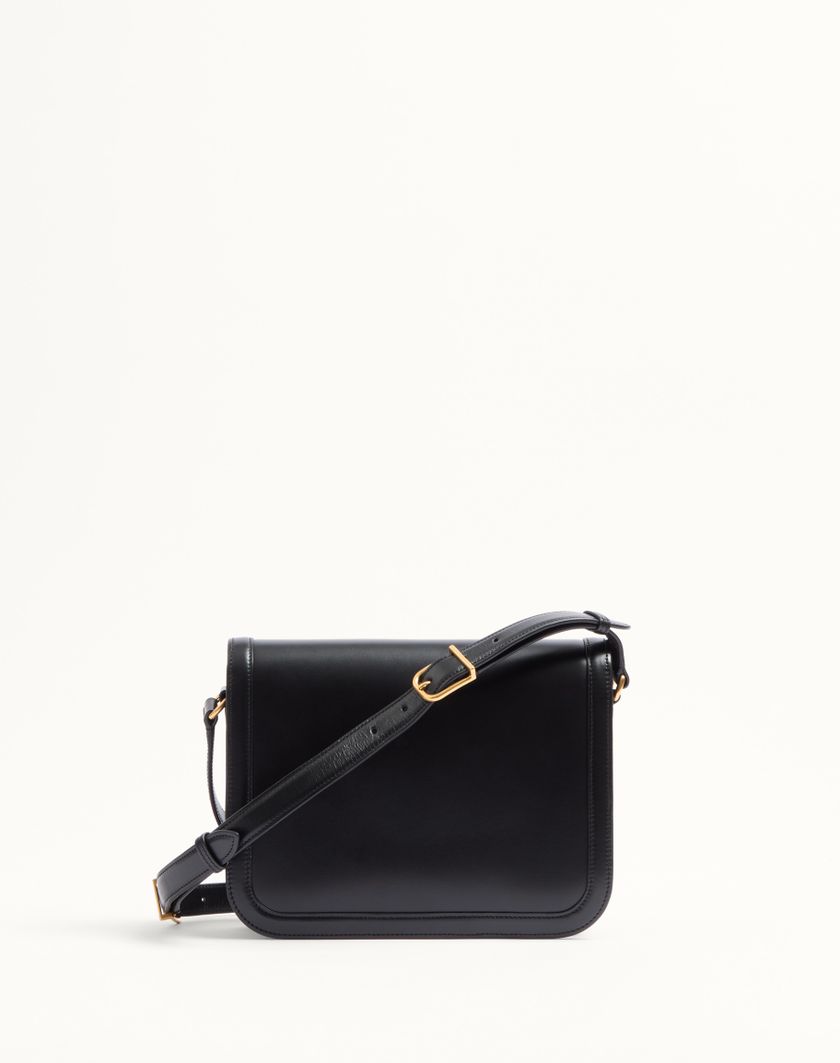 Valentino Handbags Borsa A Spalla Valentino Garavani 9to5 In Vitello Liscio per Donna in Marrone | Valentino IT Affare Del Giorno