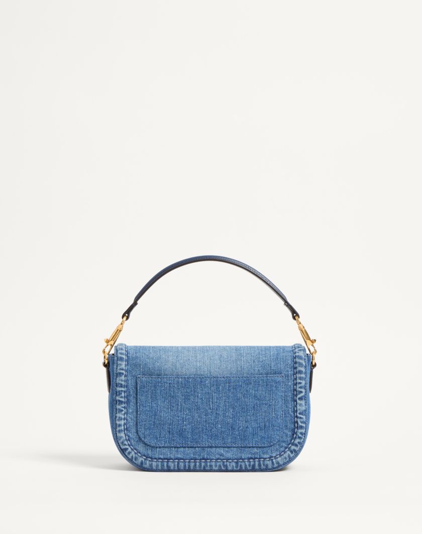 Valentino Handbags Borsa A Spalla Valentino Garavani Alltime In Denim per Donna in Denim/worker/multicolor | Valentino IT Offerta