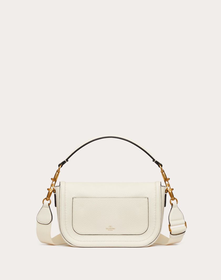 Valentino Handbags Borsa A Spalla Valentino Garavani Alltime In Vitello Granato per Donna in Avorio | Valentino IT Economico