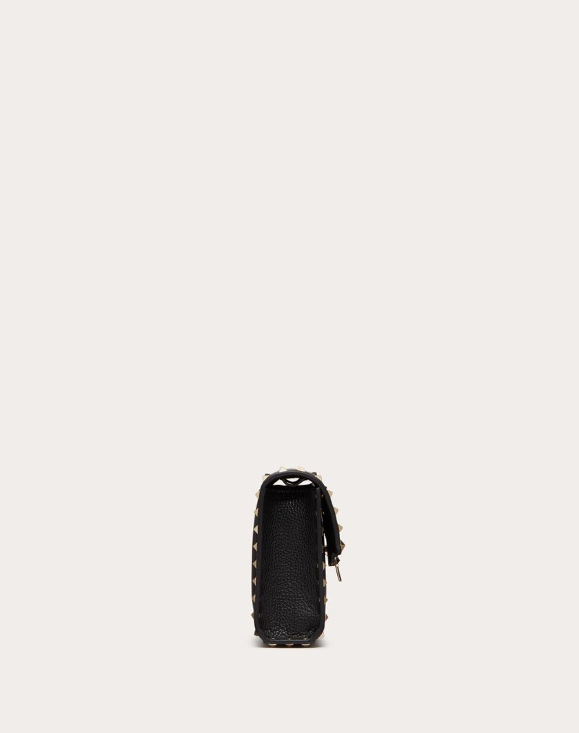 Valentino Handbags Borsa Piccola A Tracolla Rockstud In Vitello Granato per Donna in Poudre | Valentino IT Vendita Economica